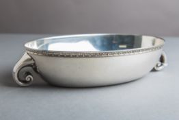 Elegante ovale Schale (um 1920/30, Art déco)