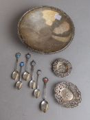 9-teiliges Konvolut von verschiedenen Silberteilen (20. Jh.)