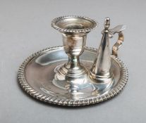 Chamberstick / Kerzenleuchter (Sheffield, wohl 19. Jh.)