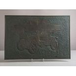 Bronzeplatte "Opel 1908 - 1959"