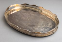 Großes ovales Tablett