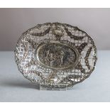 Ovale Schale 800 Silber (19. Jh.)
