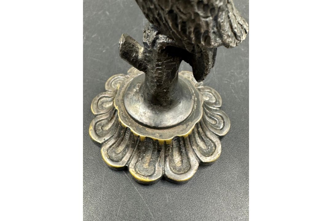 Kookaburra cast metal desk weight 9cm - Image 2 of 4