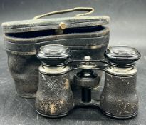 A case set of opera glasses