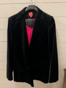Vintage Clothes and Textiles, a Paul Smith black velvet jacket, vintage black pleated skirt and pink