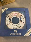 A selection of Wedgwood Christmas decorations in boxes.