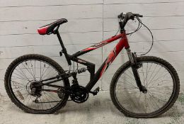 An Apollo F.S.26 mountain bike