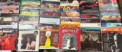 A quantity of vinyl LP's to include Neil Diamond, Eddie Cochonan and The Carpenters