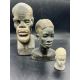 Three stone busts various sizes - Image 1 of 5