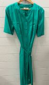 Vintage Clothes and Textiles, House of Fraser 80's pure silk slip/shirt dress size 14