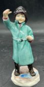 A Royal Worcester porcelain figure February modelled F G Doughty
