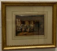 A water colour by Frederick Daniel Hardy titled 
