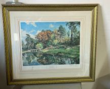 An Arthur Weaver signed print 