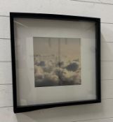 A black framed print of the Burj Khalifa 53cm x 53cm