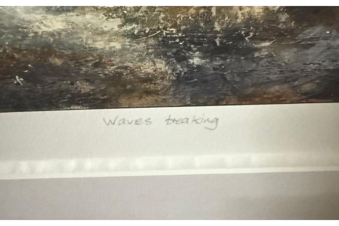 A pair of limited edition seascapes by Susan Gray 'Light after The Storm' and 'Waves Breaking' - Image 4 of 6