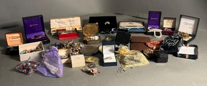 A large quantity of quality costume jewellery, various makers, styles and conditions.