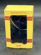 A boxed Steiff bear