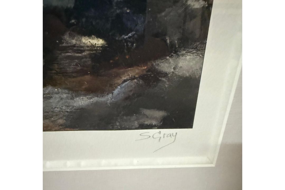 A pair of limited edition seascapes by Susan Gray 'Light after The Storm' and 'Waves Breaking' - Image 2 of 6