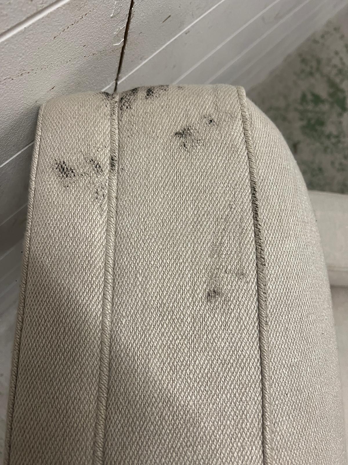 Square style arm chair, upholstered AF (H83cm W82cm) - Image 5 of 6