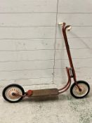 A vintage scooter