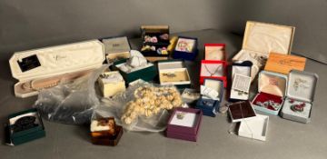 A large selection of quality costume jewellery with a wide selection of styles, makers and