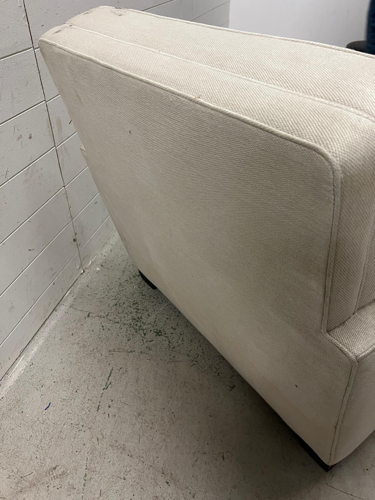 Square style arm chair, upholstered AF (H83cm W82cm) - Image 6 of 6