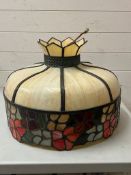 A Tiffany style lamp shade (H40cm Dia52cm)