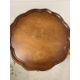 A mahogany pedestal tilt top table on splayed legs - Image 2 of 3