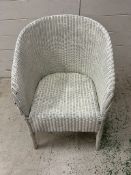A Lloyd Loom chair