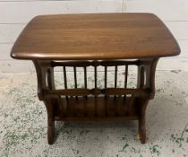 A side table, magazine rack (H50cm W55cm D36cm)