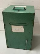 Steel safe postal mailbox (H17cm W30cm D20cm)