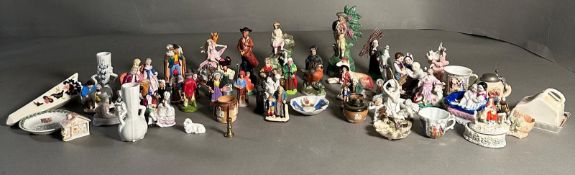 A selection of miniature ceramics various makers
