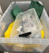 A large volume of LEGO Minifigures, all bags have been opened various issues and themes.