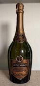 A bottle of G H Munm 1979 champagne