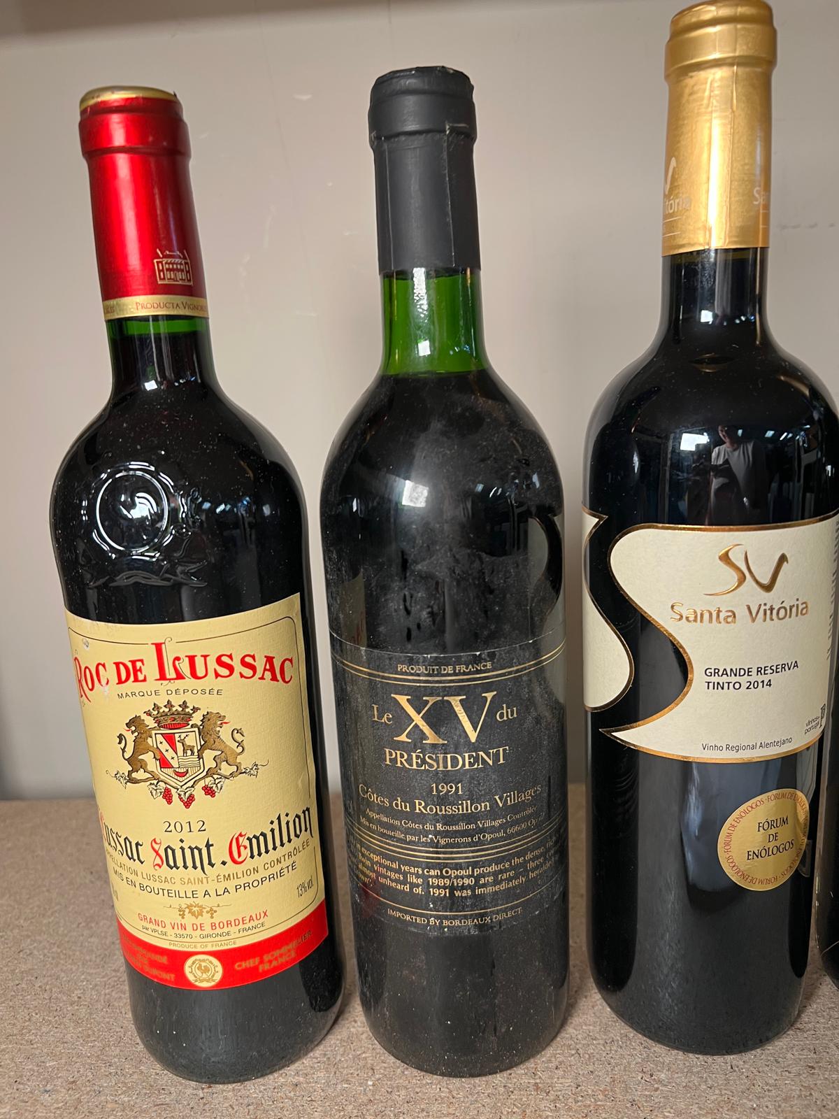 Six bottles of red wine to include a Rioja Gran Reserva and a Santa Vitoria Gran Reserva 2014 - Image 3 of 3