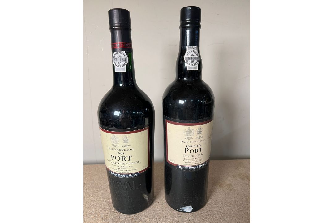 Two bottles of Berry Bros and Rudd vintage port, A 2008 and 2002 - Image 1 of 3