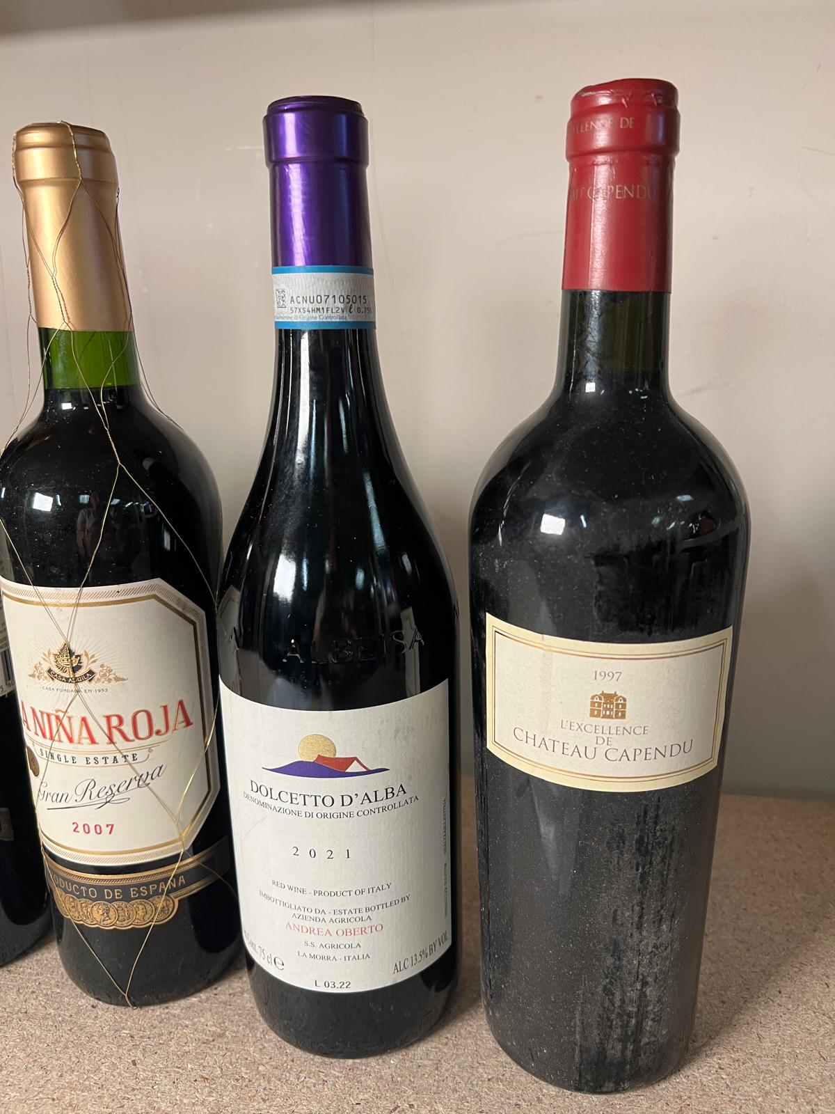 Six bottles of red wine to include a Rioja Gran Reserva and a Santa Vitoria Gran Reserva 2014 - Image 2 of 3
