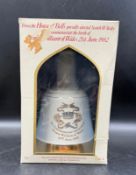 Official 1982 Bells Whiskey Bottle 50 cl, Celebrating Birth of Prince William in original box