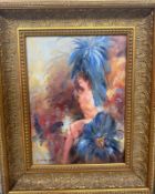 Nude, Oil on Canvas Signed. Vladimir Petrov (b.1945) Russian. France based, contemporary Russian