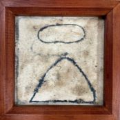 'Mountain and Cloud', Mixed Media Oil, Paint, Chalk and Pigment. Gordon Senior MRSS (b1942)