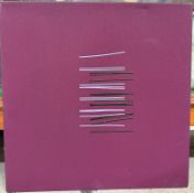 Subsonic Wavelength, Acrylic Signed and dated verso 2000. Peter Burke MRSS (b.1944) British. Burke