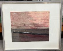 Ginko, Oil Signed verso. Philip Mead (b1948) British. In 1987-1988 Philip was Artist in Residence at