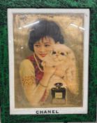 Susie Delux Chanel Girl Pop Art, Mixed Media 3/25 Tide Pool Gallery (Malibu) Petro Psaier/Jim