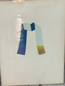 'Day and Night Ribbon' Lithograph Signed and dated 1970; DM Gallery label. James Wesley Boynton,
