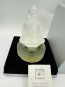 Lalique 'Bouddha' crystal collectable bottle, 2008 Limited Edition Eau De Parfum 30ml by Maurice