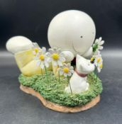 Doug Hyde Limited Edition Cold Cast porcelain sculpture 'Always By Your Side' 226/395, signed