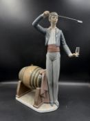 Lladro figure Wine Taster Venenciador (Retired 2000)