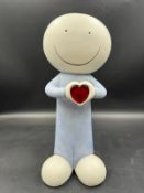 Doug Hyde Limited Edition Cold Cast porcelain sculpture 'Declaring My Love' 215/395, signed