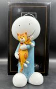 Doug Hyde Limited Edition Cold Cast porcelain sculpture 'Perfect Pals' 37/95, Export Edition signed,