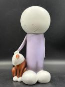 Doug Hyde Limited Edition Cold Cast porcelain sculpture 'You & Me' 53/395, signed